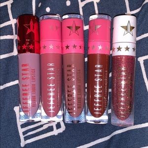 5 Jeffree Star Velour Liquid Lipsticks